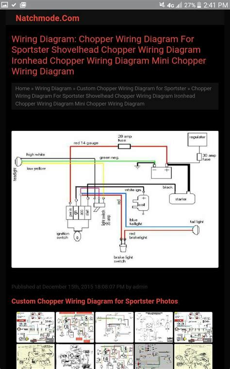 Harley Evo Chopper Wiring Diagram - Infoupdate.org