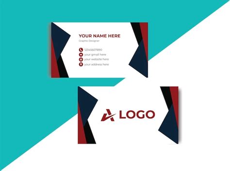 Premium Vector | Business card design template 2023