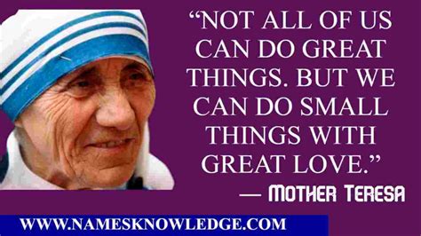 Mother Teresa Quotes : 120 Best and Famous Mother Teresa Quotes