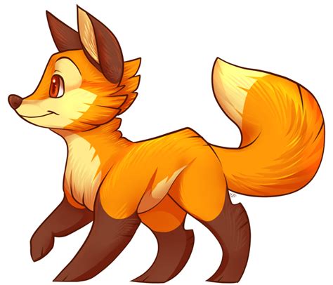 Anime Cute Fox Drawing Clipart Png Download Anime Cute Fox Drawing ...