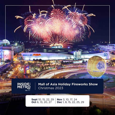 Mall of Asia Holiday Fireworks Show returns this September — Inside The ...