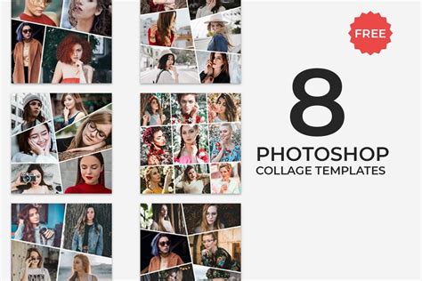 Photoshop Collage Templates Free Download - Creativetacos | Photoshop ...