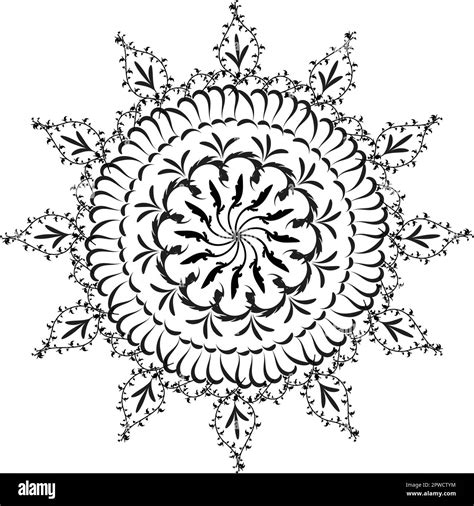 Mandala Art design in circle. Simple mandala design floral mandala art ...