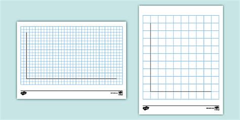 Blank Line Graph Template For Kids | Make Your Own Chart