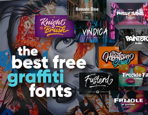 Free Graffiti Fonts: The Best Collection On The Block