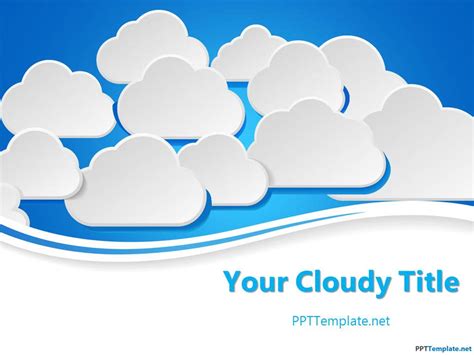 Free Clouds PPT Template