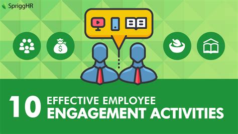 10 Effective Employee Engagement Activities • SpriggHR