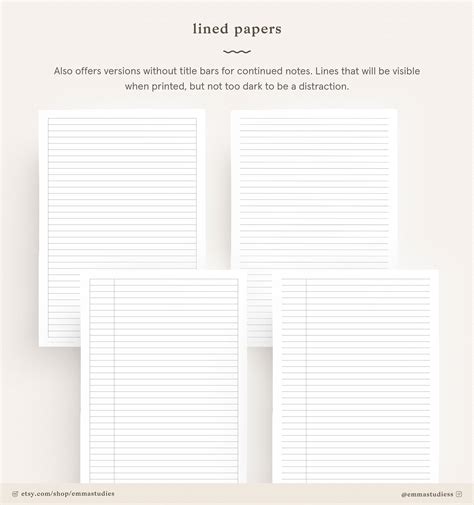 Student Note Taking Template Printable Pack A4 A5 and - Etsy Australia