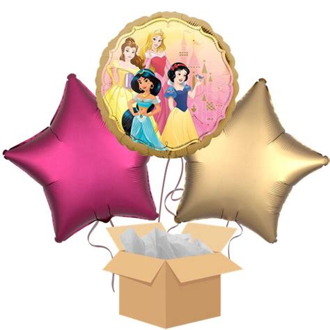 Disney Princess Balloon Bouquet - Delivered Inflated | Party Delights