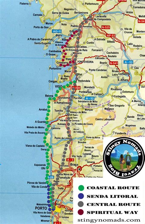 The Portuguese Camino de Santiago - our detailed guide & itinerary ...