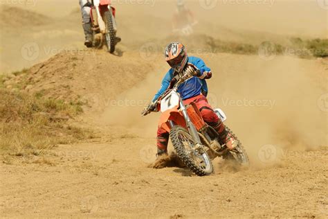 Motocross bike race 11589396 Stock Photo at Vecteezy