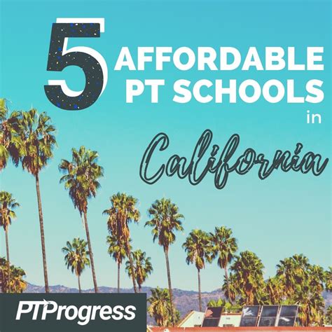 Physical Therapy Schools In California