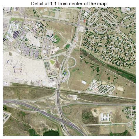 Aerial Photography Map of Fort Hood, TX Texas