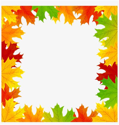 Fall Leaves Border Png Free Clip Art Fall Borders Transparent Images ...