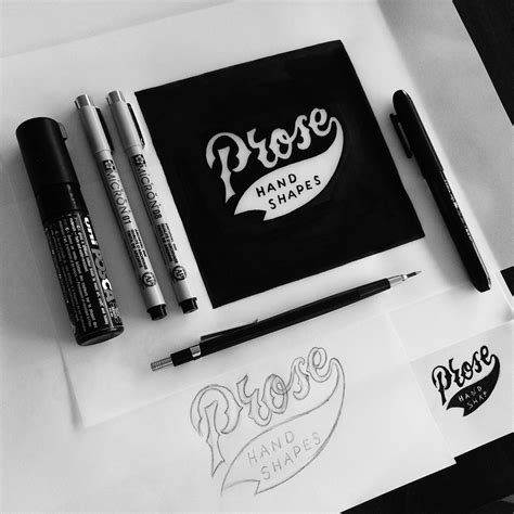 Brush Pen Calligraphy & Lettering: Instagram Sessions on Behance