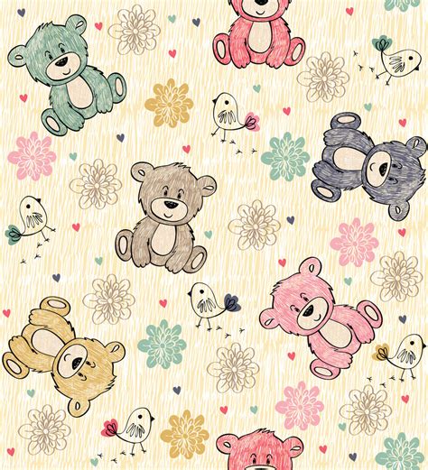 Children's Fabric, Teddy Bear Fabric, Cotton or Fleece, 3705 ...