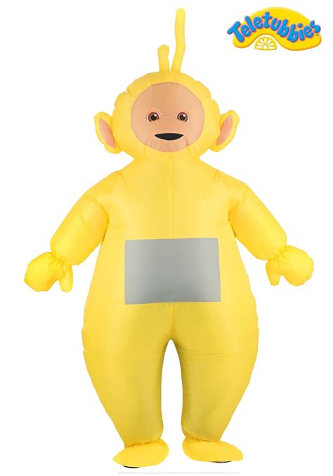 Inflatable Laa-Laa Adult Teletubbies Costume | Teletubbies Costumes