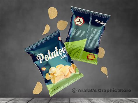 Chips packet design by Md Yasir Arafat on Dribbble