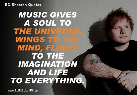 25 Ed Sheeran Quotes That Will Motivate You (2023) | EliteColumn