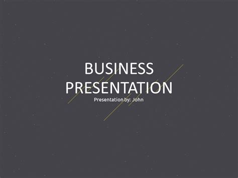 Animated Business PowerPoint Presentation – Slidesangel