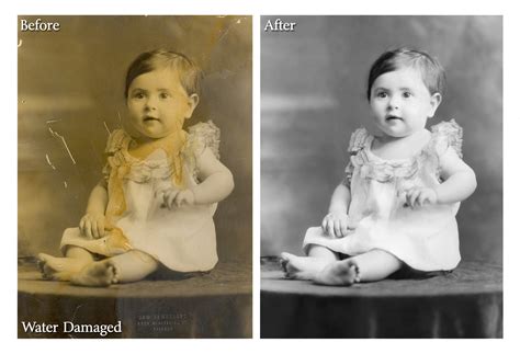 Water Damaged Photo Restoration Sample - Denver Portrait & Wedding ...