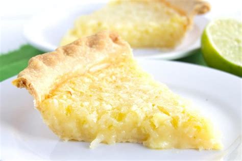 Lime Coconut Buttermilk Pie - Recipe Girl®