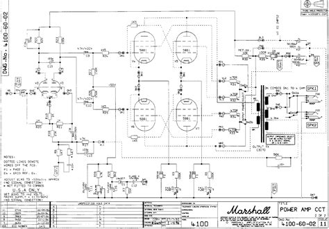 Marshall Schematics - Tube amp Schematics