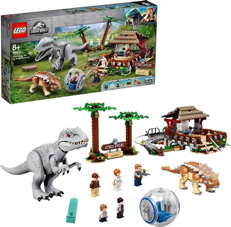 LEGO Jurassic World Indominus Rex vs. Ankylosaurus 75941 Dinosaur ...