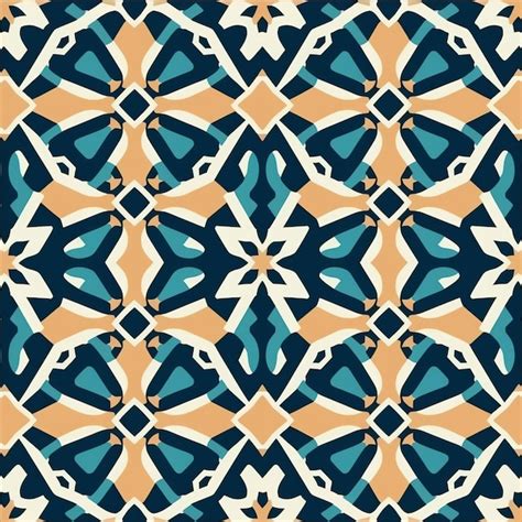 Premium AI Image | abstract geometric islamic background