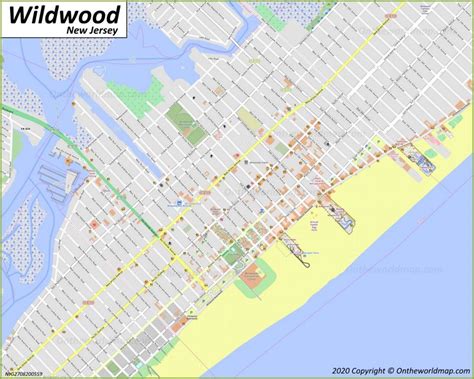 Wildwood Map | New Jersey, U.S. | Discover Wildwood with Detailed Maps