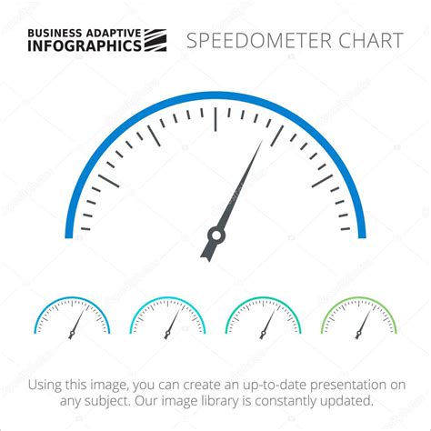 Speedometer chart template 4 Stock Vector by ©RedineVector 88408236