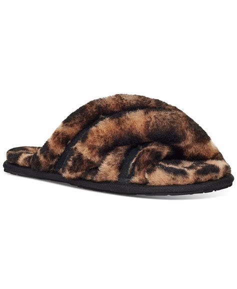 UGG® Scuffita Fluffy Slip-On Sandals - Macy's