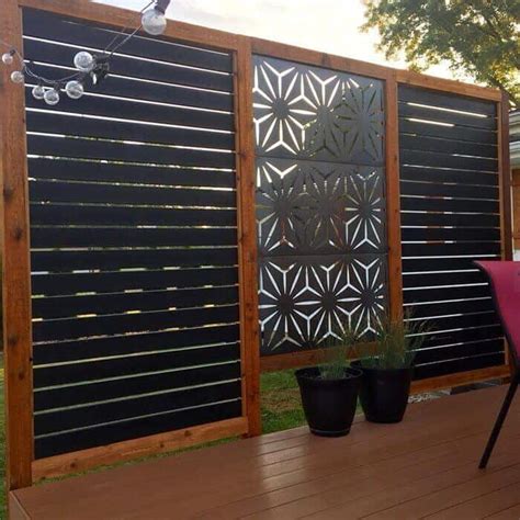 30 Creative DIY Outdoor Privacy Screen Ideas You Want to Try - Avantela ...