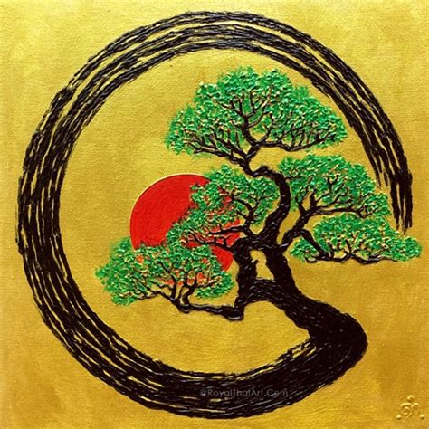 Chinese Tree Painting - Asian Art For Sale | Royal Thai Art