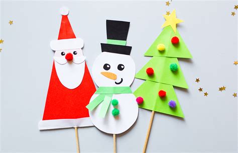 Easy Paper Christmas Crafts For Kids