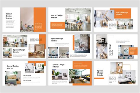 Catalog - Furniture Google Slides Template By StringLabs | TheHungryJPEG