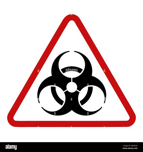 Biohazard vector symbol. Biological hazard warning sign Stock Vector ...