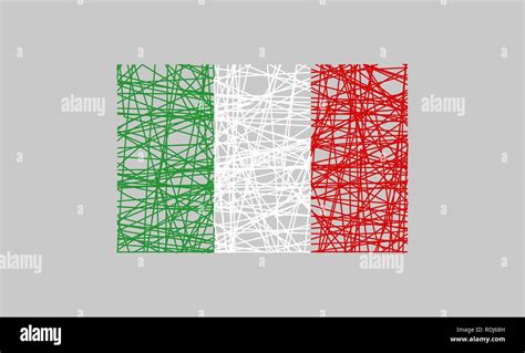 Italy flag design concept Stock Vector Image & Art - Alamy