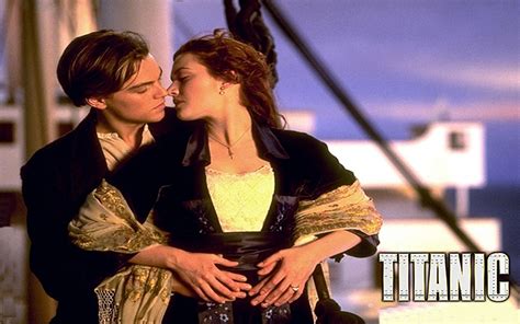 3d Titanic Jack And Rose Kissing Wallpaper - Titanic Movie Romantic ...