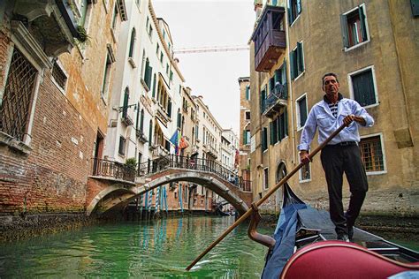 The Singing Gondolier Photograph by Mary Buck - Pixels