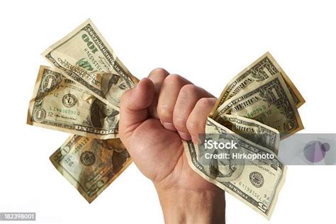 Hand Grabbing Money Stock Photo - Download Image Now - Bank Account ...