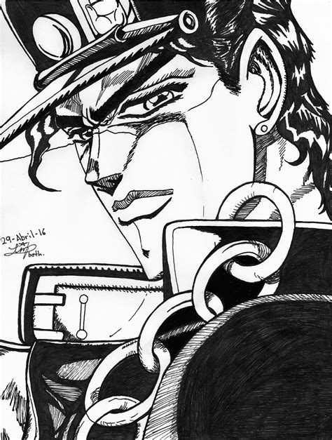 Kujo Jotaro by MonsterDongHae07 on DeviantArt