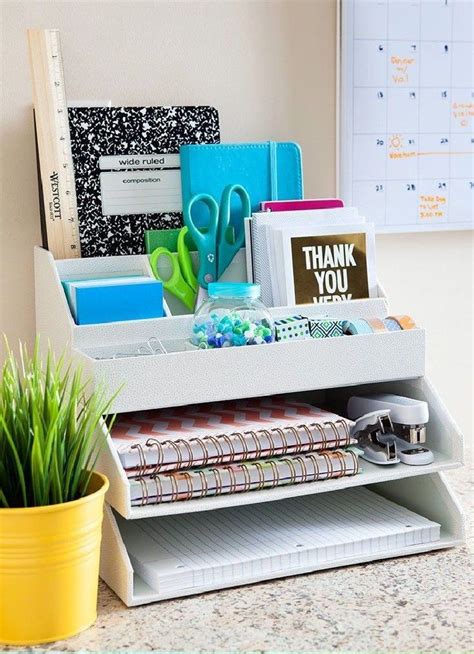 10+ Neat Desk Organization Ideas