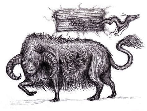 Bai Ze with Bestiary by KingOvRats on DeviantArt