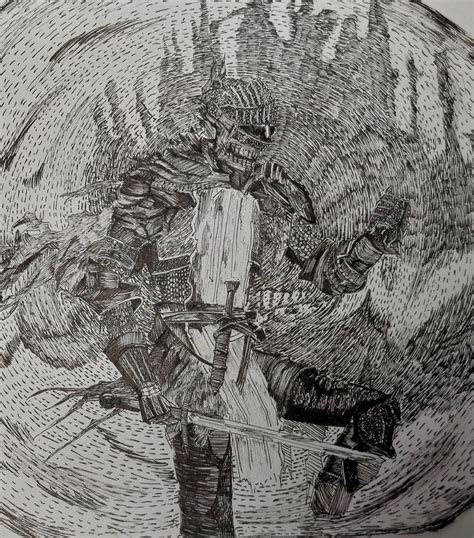 ds3 final boss art by me. : r/darksouls3