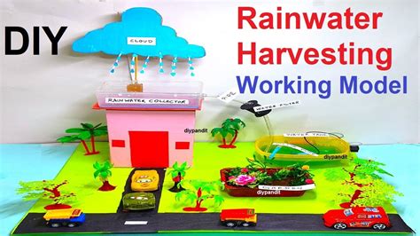 rainwater harvesting working model science fair project - Science ...