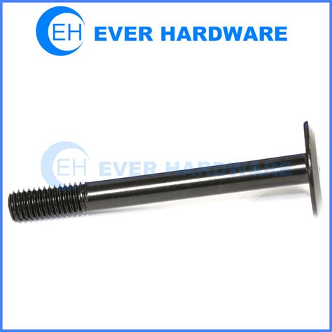 Flat head bolts black galvanized flat head machine screw manufacturer