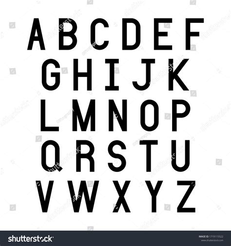 578,624 Black White Alphabet Images, Stock Photos & Vectors | Shutterstock