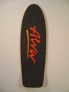 Alva Skates Tony Alva Tri Logo Reissue Skateboard Deck w Grip Tape on ...