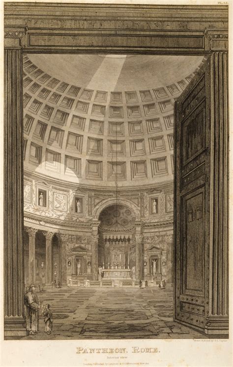 The Pantheon, Rome: interior view | Works of Art | RA Collection ...